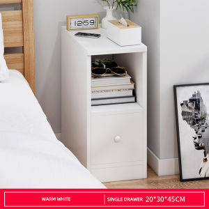 THEOMNIDESK Modern Bedside Table Simple Bedroom Locker Small-size Storage Cabinet Nordic Style Bedside Cabinet