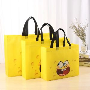 TAS BELANJA SPUNBOND  ANTI AIR  GOODIE BAG KANTONG HAMPERS TAS KADO GIFT BAG WATERPROOF
