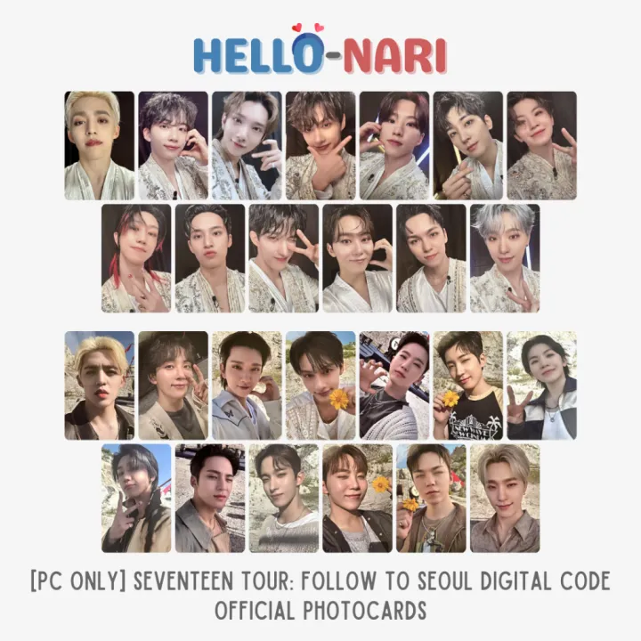 PC ONLY] SEVENTEEN Tour: Follow To Seoul Digital Code Official