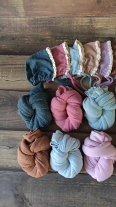 Đạo cụ chụp ảnh cho bé hat bọc thiết lập ảnh trẻ sơ sinh đạo cụ bé photoshoots Phụ kiện trẻ sơ sinh ảnh khăn quấn co giãn chăn