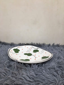 DĨA OVAL 25.5X22.5X3.5 CM - GỐM SỨ CƯỜNG PHÁT - HÀNG VIỆT NAM CHẤT LƯỢNG CAO