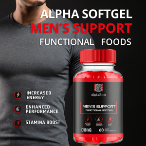 Male Enhancement Gummies Mens Energy Supplements Nutritious Soft Candy Improve Strength Energy Vitality