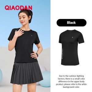 Qiaodan Womens T-Shirt Quick-Drying Ice-Cooling Breathable Comfortable Sweat-Wicking XHS22241323