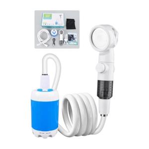 Outdoor Handheld Portable Camping Shower for Camping Hiking Travel Car Washing & Pet Cleaning