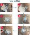 Ostomy Shower Cover Waterproof Ostomy Bag Covers Shower Guard Stoma Shower Shields Colostomy Bathing Bags Shower Protector Adhesive Bandage with Non-Stick Pad for Showering 10"x12" 7Pcs. 