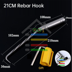 BENDRAT REBAR TWIST RIBBON HOOK ALAT IKAT KAWAT PERTUKANGAN PORTABLE