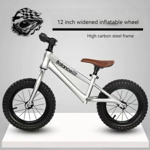 Push Bike Childrens Balance Bike 2-6 Years Old Without Pedal Slide Walker Kids Ride on Toys Baby Bike Kids Competitive Balance Bike 12inch
