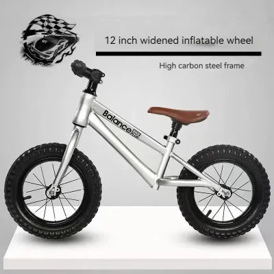 Push Bike Childrens Balance Bike 2-6 Years Old Without Pedal Slide Walker Kids Ride on Toys Baby Bike Kids Competitive Balance Bike 12inch