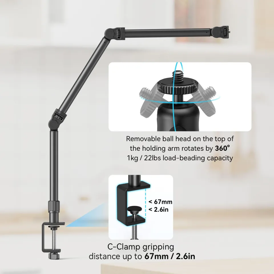 SmallRig Live Desktop Camera Bracket Camera Desk Mount Stand with