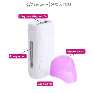 Máy Đun Sáp Wax Con Lăn Nowax Cầm Tay Làm Nóng Nhanh Nhỏ Gọn Tiện Lợi Wax Sạch Gốc Lông