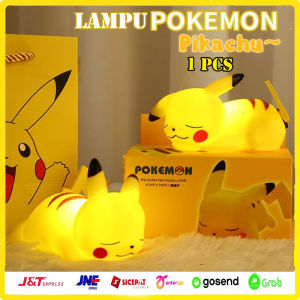 Lampu Tidur Mini Karakter Pokemon LED Pikachu Dekorasi Kamar Ruangan Hiasan Rumah Lampu Tidur Mainan Anak Lampu Mini Lampu Tidur Anak