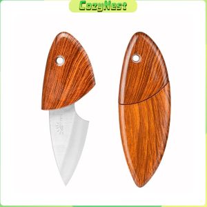 C.N. Mini Wood Grain Color Fruit Knife Kitchen Knives