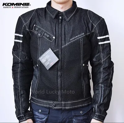Komine Jacket JK006 Motorcycle Rider Motorcycle Jacket for Men Riding Komine Mesh Jacket Motorcycle Rider Men Jacket