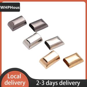 [COD] WHPHous Ship within 24 hours 10Pcs Metal Zipper Stopper Zipper Tail Clip Stop Tail Plug Head With Screw Diy Sewing Leather Hardware Craft