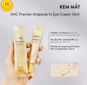 Kem Dưỡng Mắt Vàng 24K AHC Premier Ampoule In Eye Cream ( nội địa Hàn Quốc )