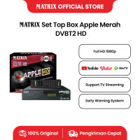 MATRIX Set Top Box Apple Merah DVBT2 HD / STB TV Digital