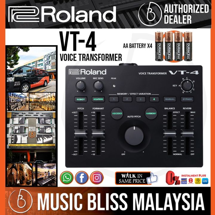 Roland VT-4 Voice Transformer (VT4) | Lazada