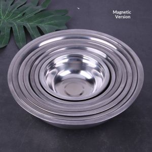 TRÁI KHẾ⭐Thép Không Gỉ nồi súp Set Dày Nhà Bếp Và Lưu Vực rửa rau Nồi Đa Chức Năng Nấu Ăn Bát