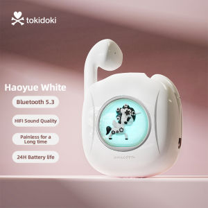 Tokidoki TD17 Bluetooth Earphones Wireless Earphone BT5.3 with High Face Value HIFI Sound Sports Headset Noise Cancellation TWS Wireless Earphones for IOS Android Phone