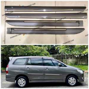 Toyota Grand New Innova Side Moulding Garnis Lis List Body Warna