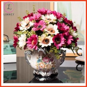 Bình cắm hoa cao cấp bình hoa Decor sang trọng phong cách Châu Âu cao 14cm