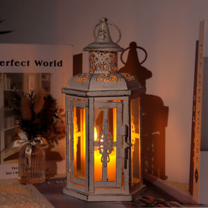 Outdoor Garden Candle Holder Lantern Home Decor Gift Bedroom Handle Hanging For Christmas Tabletop Portable Decoration2026