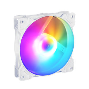 KEBETEME RGB Case Fan 12cm LED Desktop Casing Fan Radiator CPU FanSilent Fan
