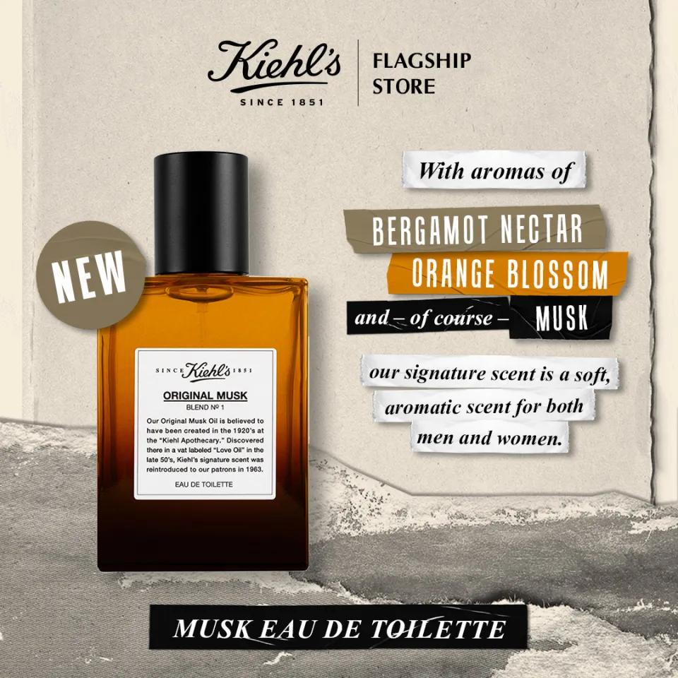 Fragrance Kiehl's Musk Oil Kiehls Musk Eau De Toilette Spray