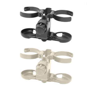 Stylish Baby Strollers Cup Holder Feature 360 Rotating Clamp and Foldable Design for Bottles Smartphones