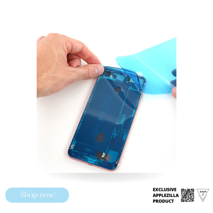 Water and dust resistant seal for iphone