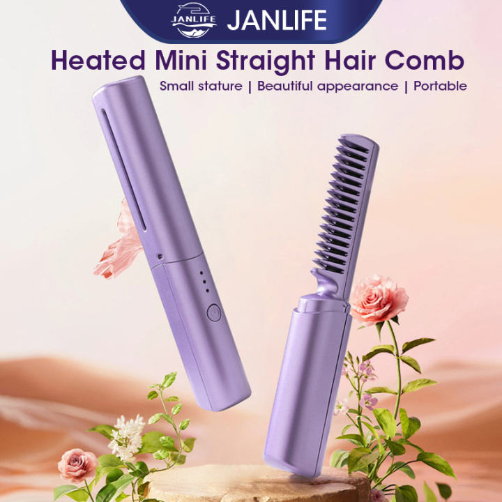 Hair brush outlet straightener lazada