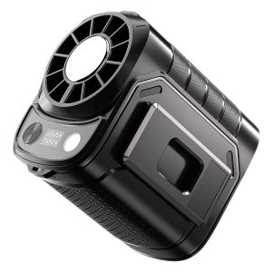 COD⭐KL LOCAL 24Hrs⭐ New Portable Waist Fan with USB Charging Long Battery Life and Clamp Design for Outdoor Construction and Summer Use
