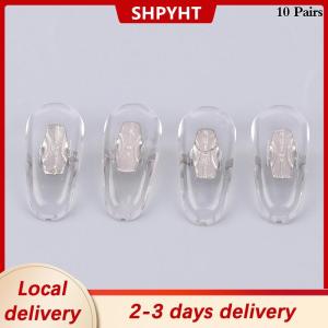 [COD] SHPYHT Local delivery Ship within 24 hours 10 Pairs High Quality Silicone Aviator Glasses Eyeglass Sunglasses Nose Pads For RB Clip-o