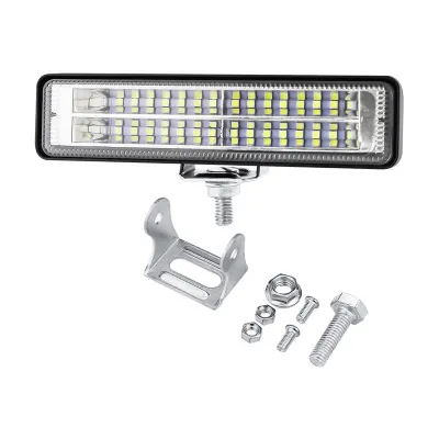 LAMPU LED TEMBAK MOBIL MOTOR 12-80V 6 MATA 16 MATA 24 MATA 28 MATA / SOROT MOBIL KABUT LED BAR CREE
