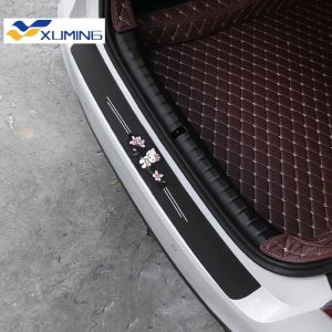 Car Trunk Protective Strip Rear Trunk Doorsill Cartoon Cute Universal Rear Guard Board Collision and Scratch Strip Protective Sticker