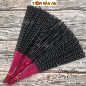 (Combo 300 - 500 cây) 38 cm Hương Đen Làng Chóa Nhang Trám Đen Nguyên Liệu Tự Nhiên