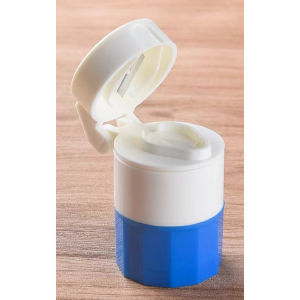🇸🇬 4-in-1 Pill Cutter With Grinder Storage With Drink Cup | For Medicine Tablet Pet Crusher Splitter Divider Pounder Portable Container Box Cut Grind Crush Mini Small Travel Splitting Grinding Crushing Cutting Big Large Medication Holder Organizer Case