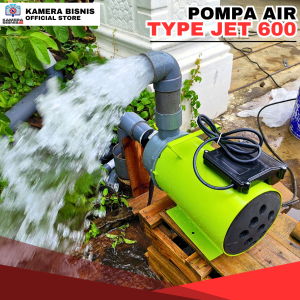 Harga pompa air JET 600 keongan tebal anti karat pemakaian 24 JAM NON STOP pipa 2 dim untuk irigasi sawah ready langsung kirim