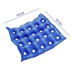 Anti Decubitus Medical Air Inflatable Seat Cushion with Backrest for Wheelchair Air Mattress