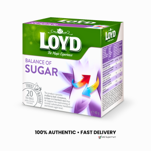 Loyd Balance of Sugar Herbal Tea 20 Teabags Flower Fruit Digestive Support