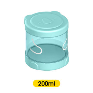 HamshMoc Baby Food Storage Container Freezer Safe Leakproof Double Seal Detachable for 0+ Months 200ml 300ml