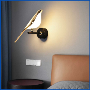 COD Lampu kamar tidur Dinding Hias Indoor Bentuk Burung minimalis unik Wall Light 4000K 10W - WL-222