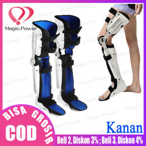 Pergelangan Kaki Lutut Kaki Penyangga Orthosis Brace Adjustable Ĉu Rehabilitasi Univ # Kaki kanan