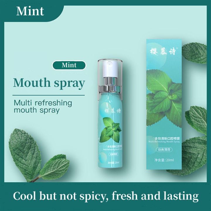 WEANG Oral Spray Long-Lasting Fresh Breath Spray Portable Mouth Spray ...