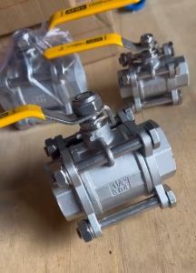 Van bi 3PC (van bi 3 mảnh) inox304 kết nối hàn và kết nối ren size DN15 - DN50 s50