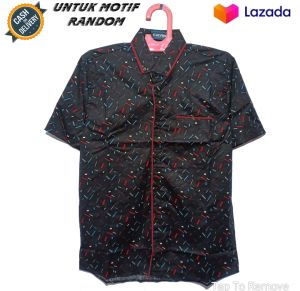 Kemeja Lengan Pendek Anak Laki Laki Pria Remaja Dewasa Bahan Katun Strecth Adem Melar Motif Bermotif Polos Kotak Kotak  Murah Umur Usia TK SD SMP SMA Umur Usia 1 2 3 4 5 6 7 8 9 0 Tahun-TUBSCLOTING1700022622