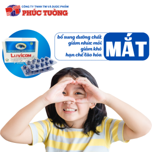 Luvicom bổ mắt tăng cường thị lực