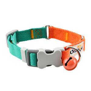 HamshMoc Adjustable Dog Collar Lightweight Pet Collar Safety Adjustable Durable Comfortable Soft with Bell for Small Medium Dogs