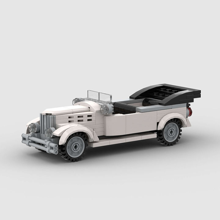 MOC Classical Convertible Vintage Cars Building Blocks Bricks Toys For ...