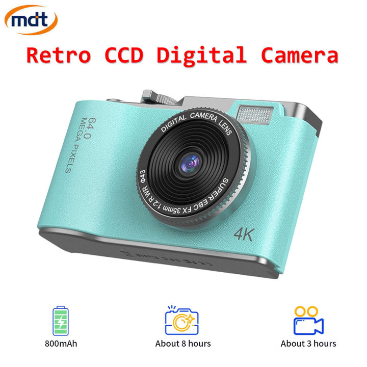 Portable CCD Camera CCD Dual Lens 1080P HD Video Recorder - Main Image